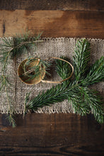 Load image into Gallery viewer, Large Raw Linen Ritual Mat