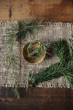 Load image into Gallery viewer, Large Raw Linen Ritual Mat