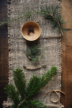 Load image into Gallery viewer, Large Raw Linen Ritual Mat