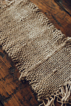Load image into Gallery viewer, Small Raw Linen Ritual Mat