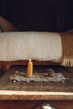 Load image into Gallery viewer, Small Raw Linen Ritual Mat