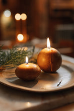 Load image into Gallery viewer, Organic Beeswax Candles - Ball & Ellipse