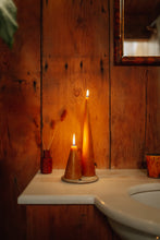 Load image into Gallery viewer, Organic Beeswax Candles - Double Cone