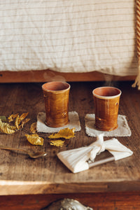 Earthenware Golden cups