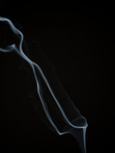 Load image into Gallery viewer, Fine strands of Essence + Alchemy incense smoke at Settle Norfolk UK | Image copyright Settle Norfolk UK 