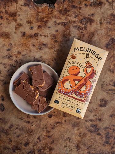 Meurisse Pretzel Milk Chocolate
