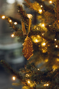 Set of 3 Leaf Decorations