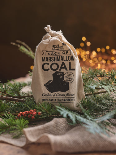 Sack Of Gourmet Marshmallow Coal