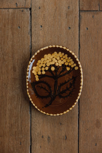 Hydrangea Oval Dish | a•pottery