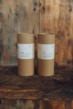 Load image into Gallery viewer, LUNA and SOL Bath Salts in their natural cardboard packaging, by Essence + Alchemy, at Settle Norfolk, UK | Copyright Settle Norfolk, UK