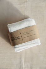Load image into Gallery viewer, Organic Cotton Reusable Makeup Wipes