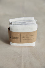 Load image into Gallery viewer, Organic Cotton Reusable Makeup Wipes