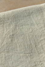 Load image into Gallery viewer, SETTLE | Pico Goods Bath Towel - close-up of handwoven bath towel in natural off-white organic cotton at Settle.