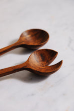Load image into Gallery viewer, Wooden Salad Servers