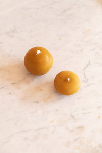 Organic Beeswax Candles - Ball & Ellipse